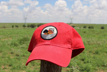 Load image into Gallery viewer, Spring Creek Texas Beef Red Dad Cap with Patch
